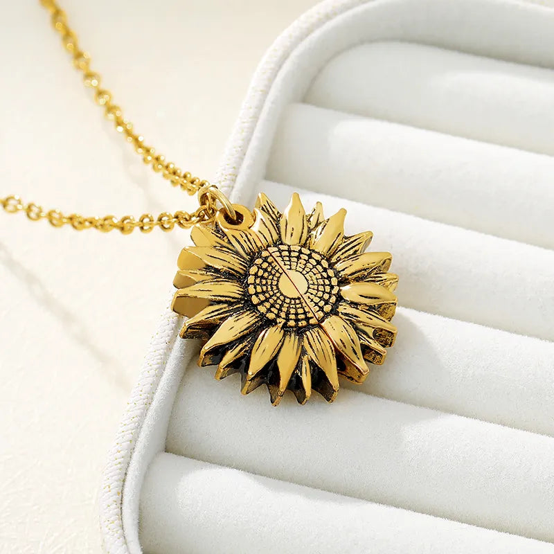 Sunflower Necklace - ÉclatMystique
