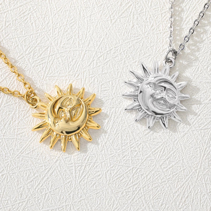Sun and Moon Necklace - ÉclatMystique