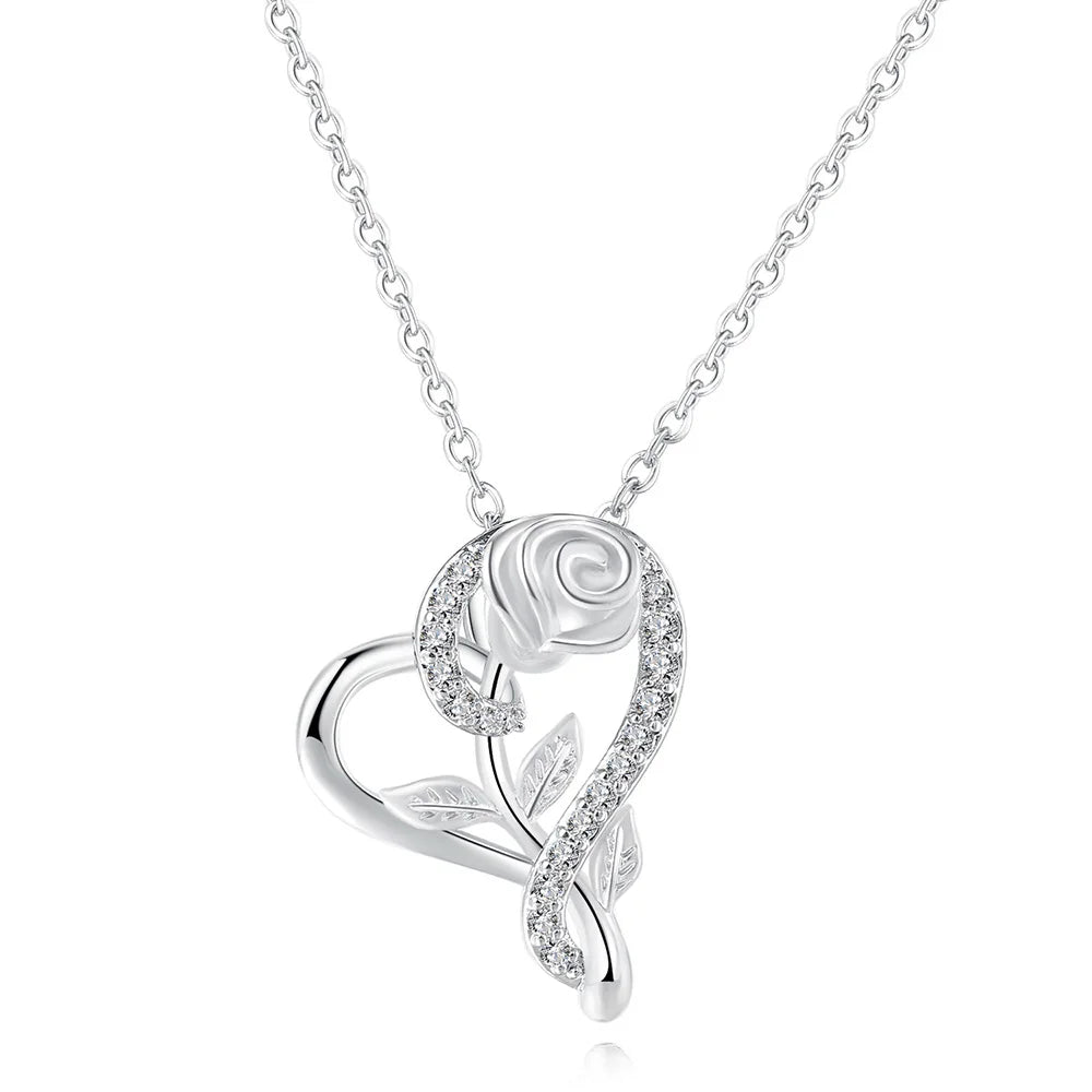 Rose Flower Heart - ÉclatMystique