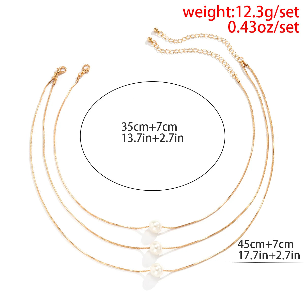 Pearl Necklace Set - ÉclatMystique