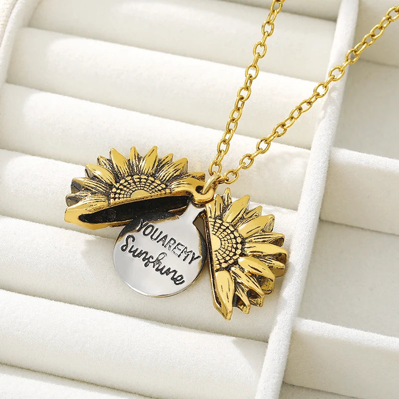 Sunflower Necklace - ÉclatMystique