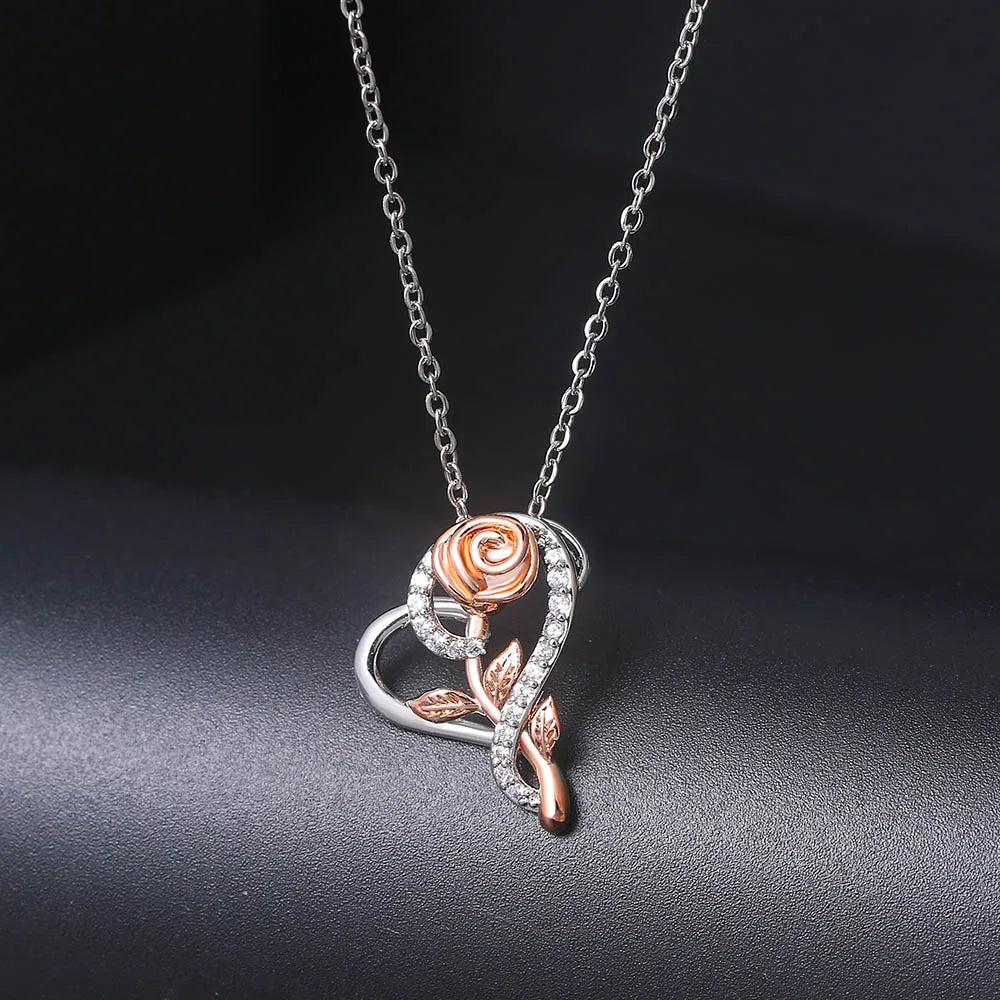 Rose Flower Heart - ÉclatMystique