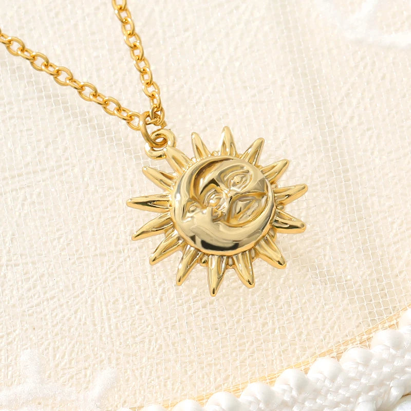 Sun and Moon Necklace - ÉclatMystique