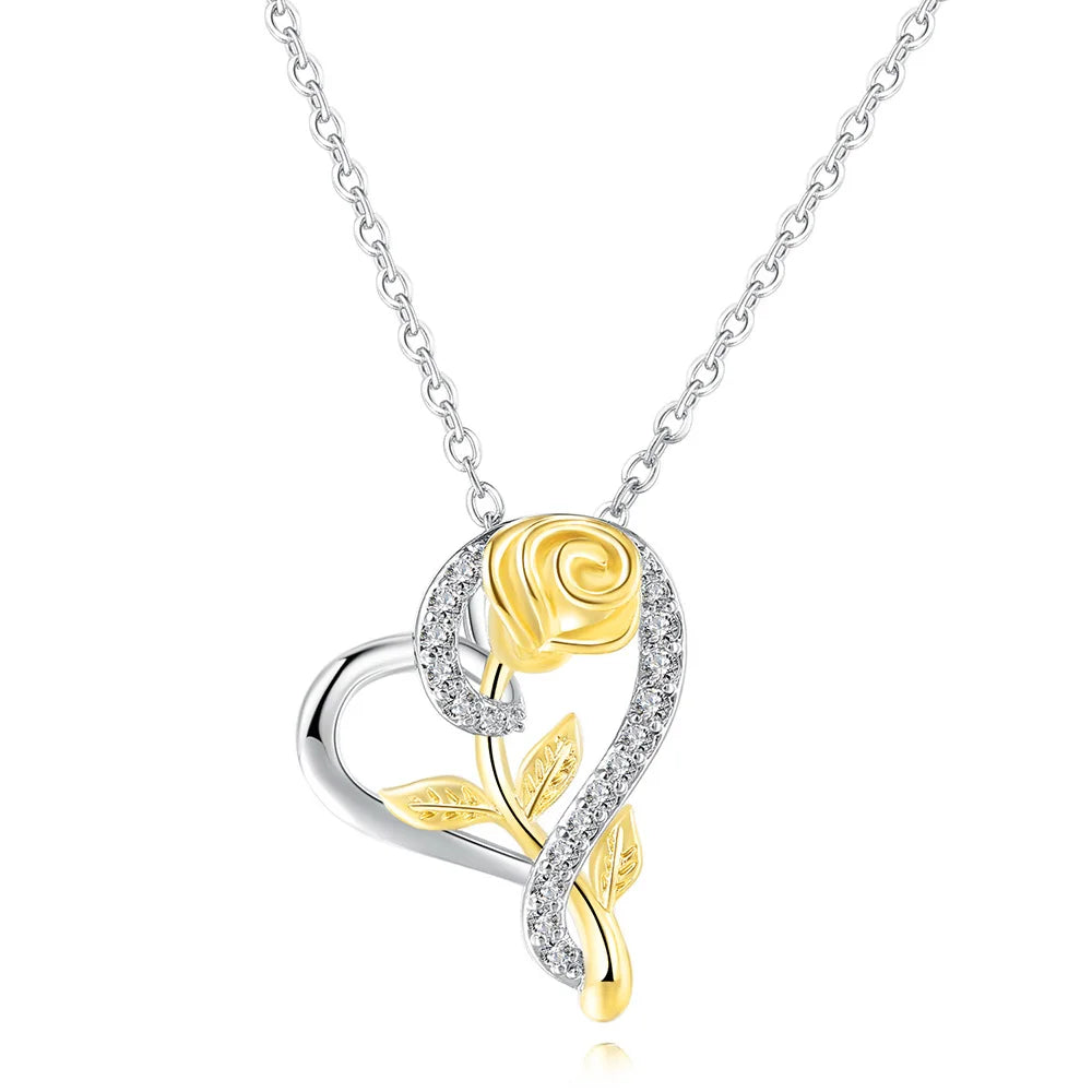 Rose Flower Heart - ÉclatMystique