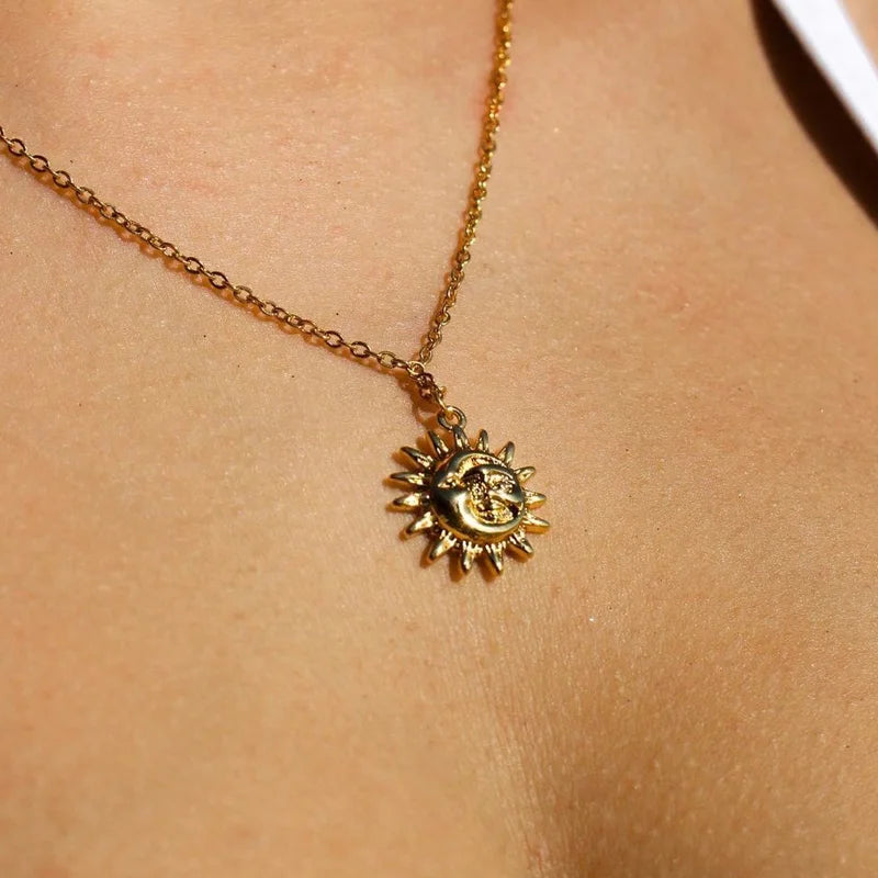 Sun and Moon Necklace - ÉclatMystique