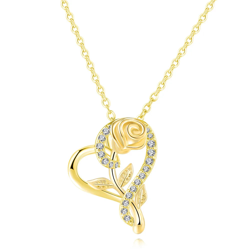 Rose Flower Heart - ÉclatMystique