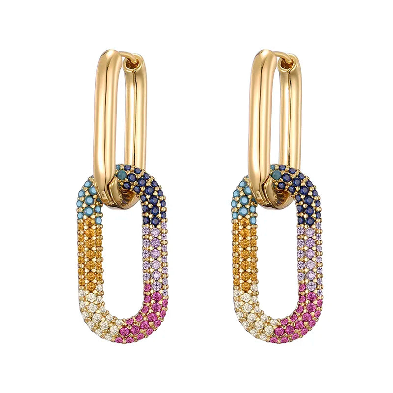 Oval Earrings - ÉclatMystique