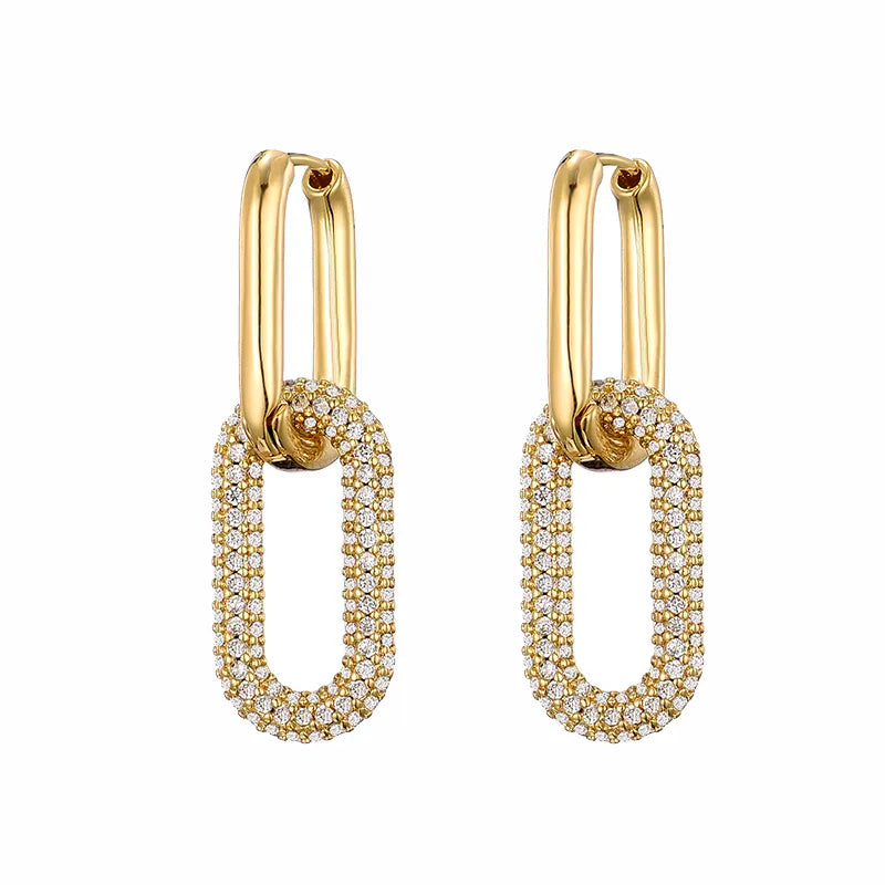 Oval Earrings - ÉclatMystique