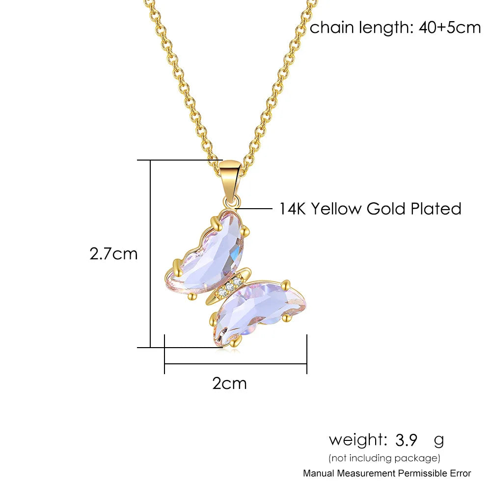 Butterfly Necklace - ÉclatMystique