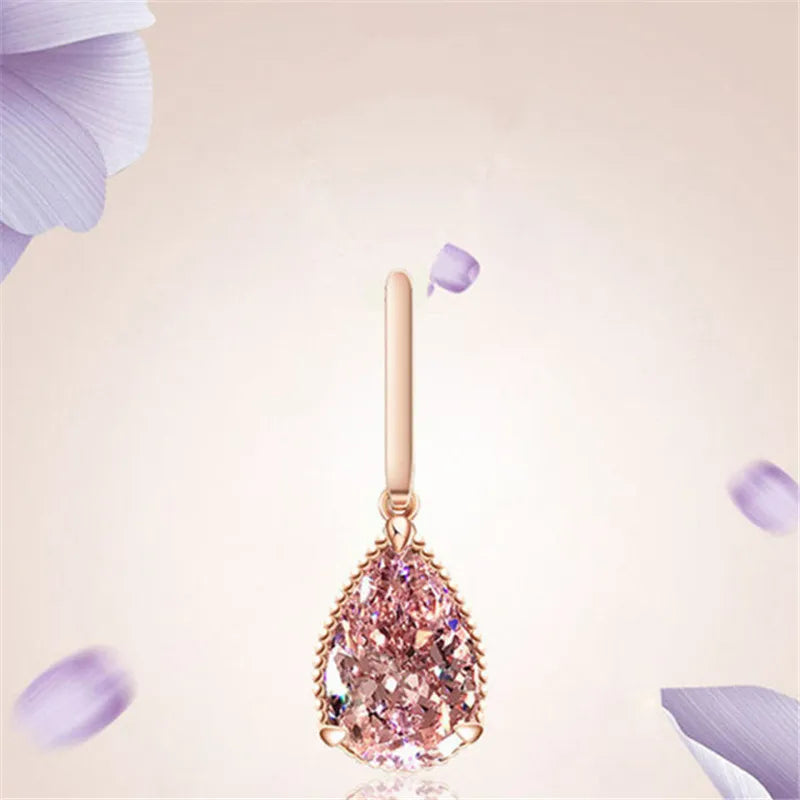 Rose Drop Necklace - ÉclatMystique