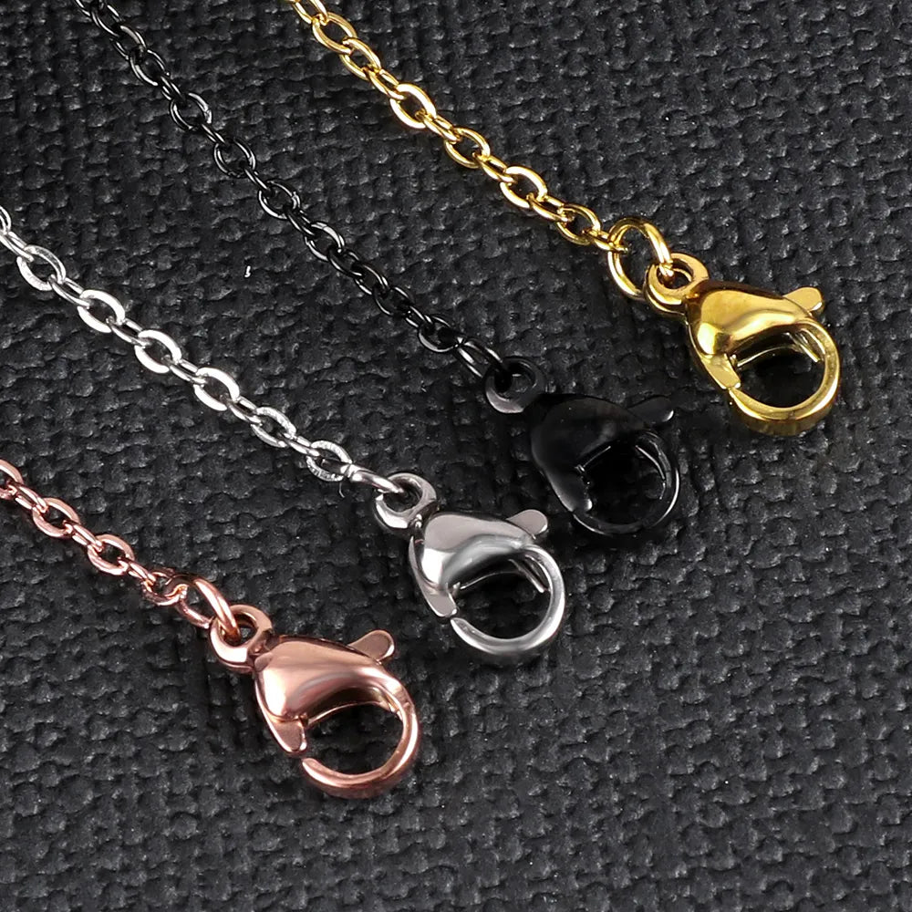 10 Pcs Stainless Steel Chains - ÉclatMystique
