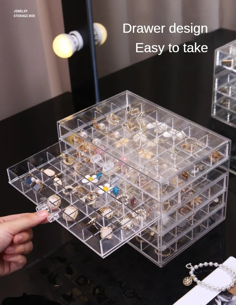 Acrylic Jewelry Organizer - ÉclatMystique