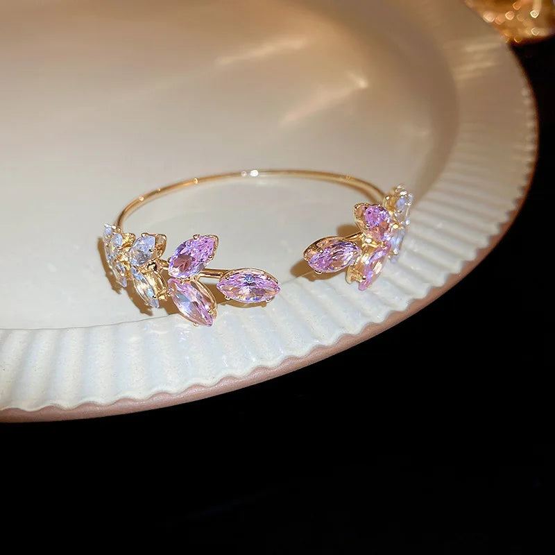 Open Leaf Bracelet - ÉclatMystique