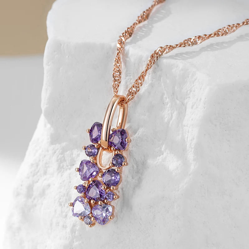 Crystal Flower Necklace - ÉclatMystique