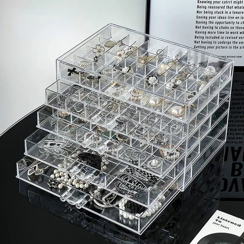 Acrylic Jewelry Organizer - ÉclatMystique