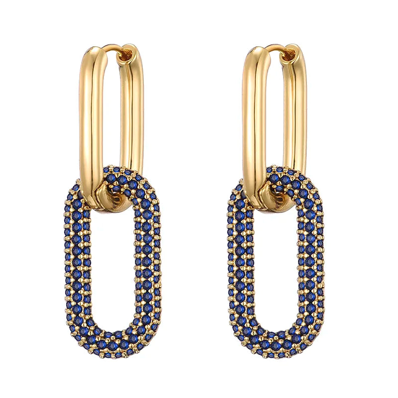 Oval Earrings - ÉclatMystique