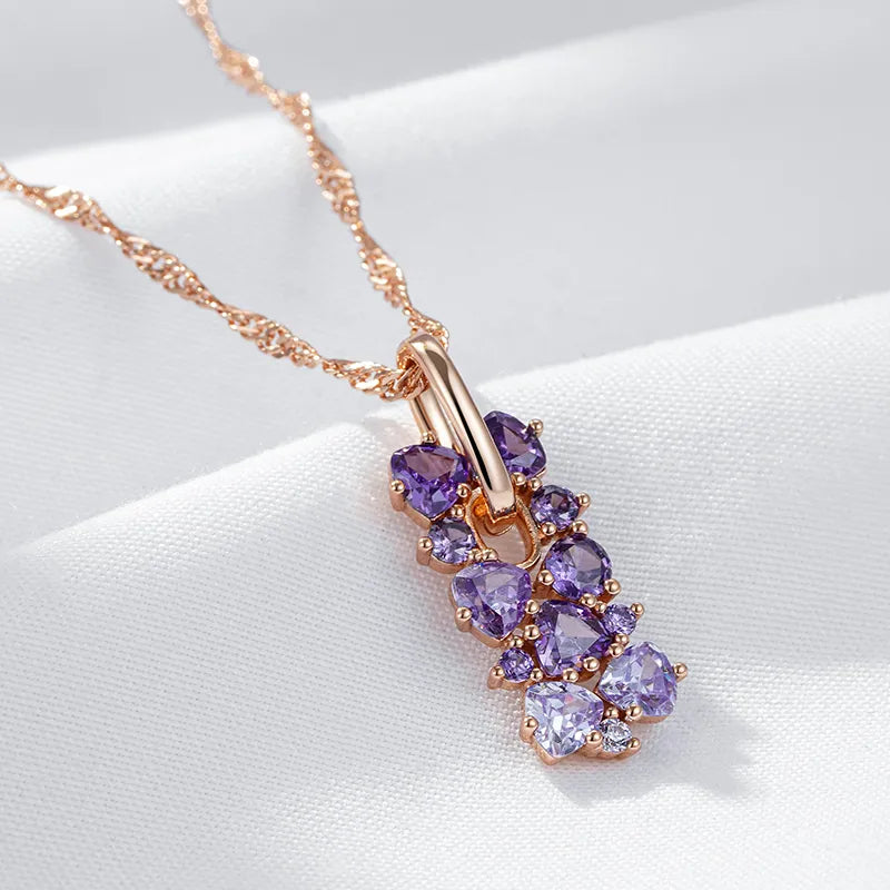 Crystal Flower Necklace - ÉclatMystique