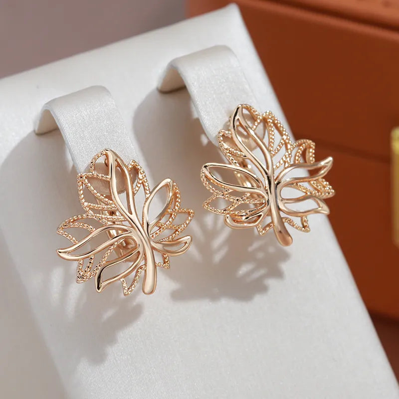 Maple Leaf Earrings - ÉclatMystique