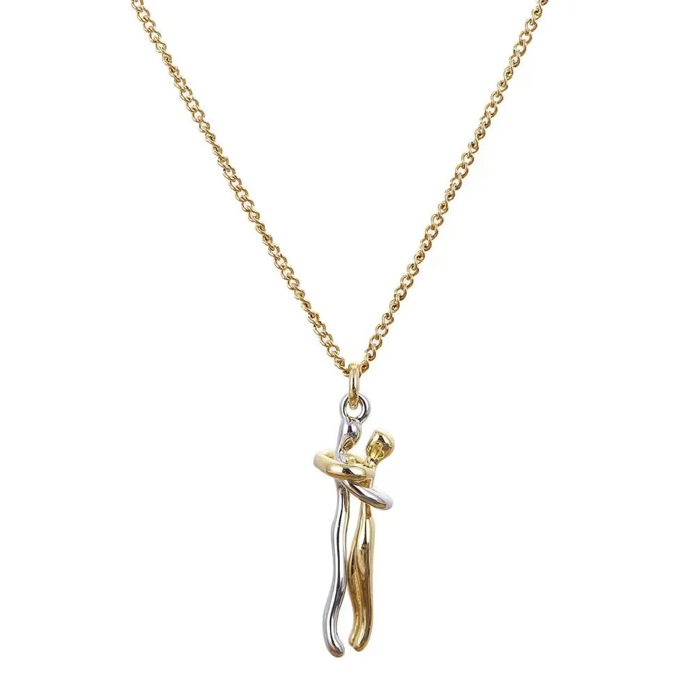 Hugging Couple Necklace - ÉclatMystique