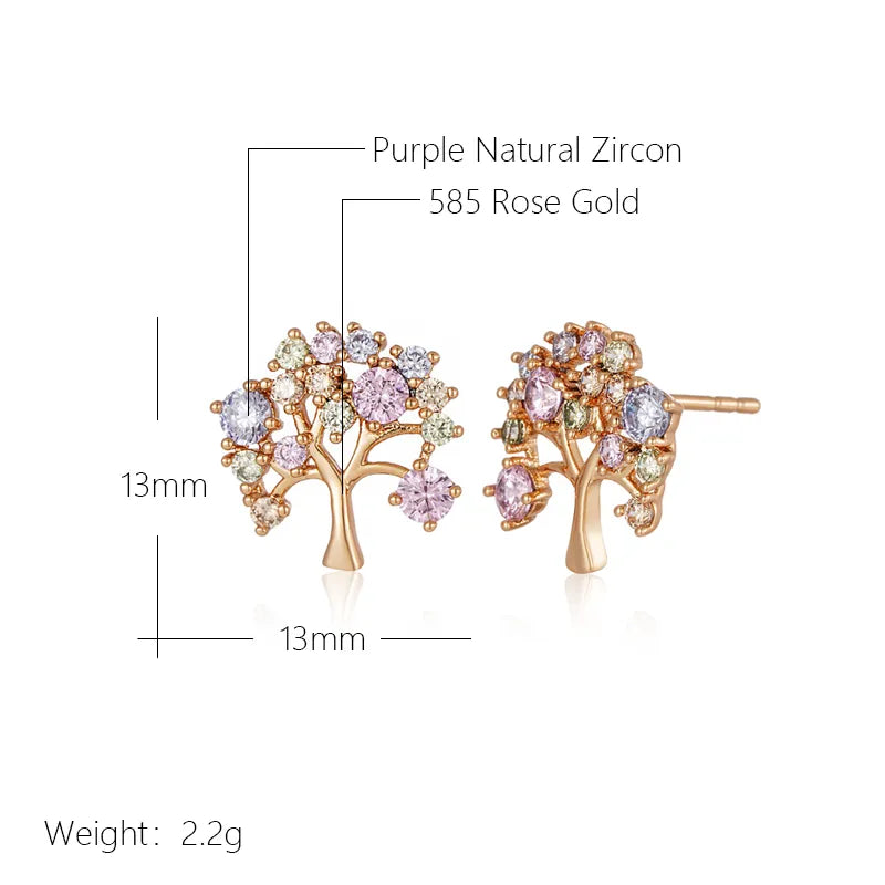 Lucky Tree Earrings - ÉclatMystique