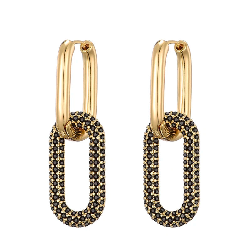 Oval Earrings - ÉclatMystique