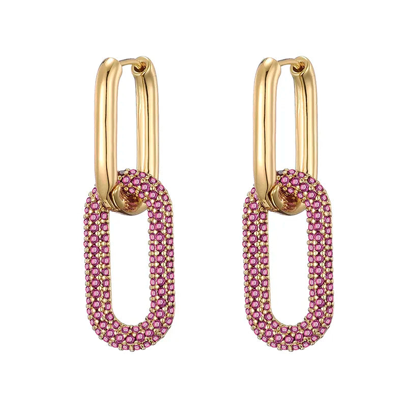 Oval Earrings - ÉclatMystique
