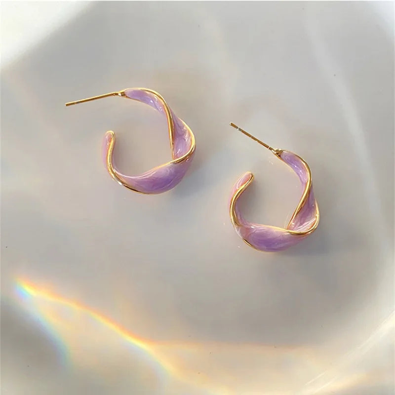 Lavender Earrings - ÉclatMystique