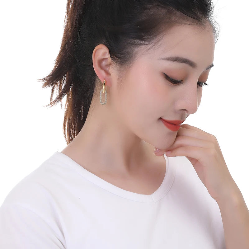 Oval Earrings - ÉclatMystique