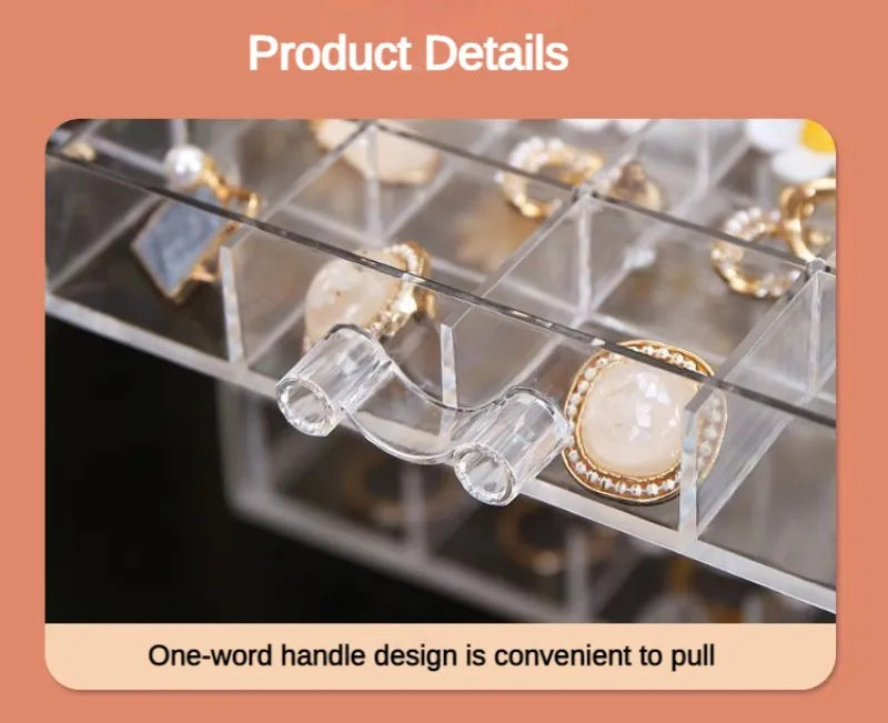 Acrylic Jewelry Organizer - ÉclatMystique
