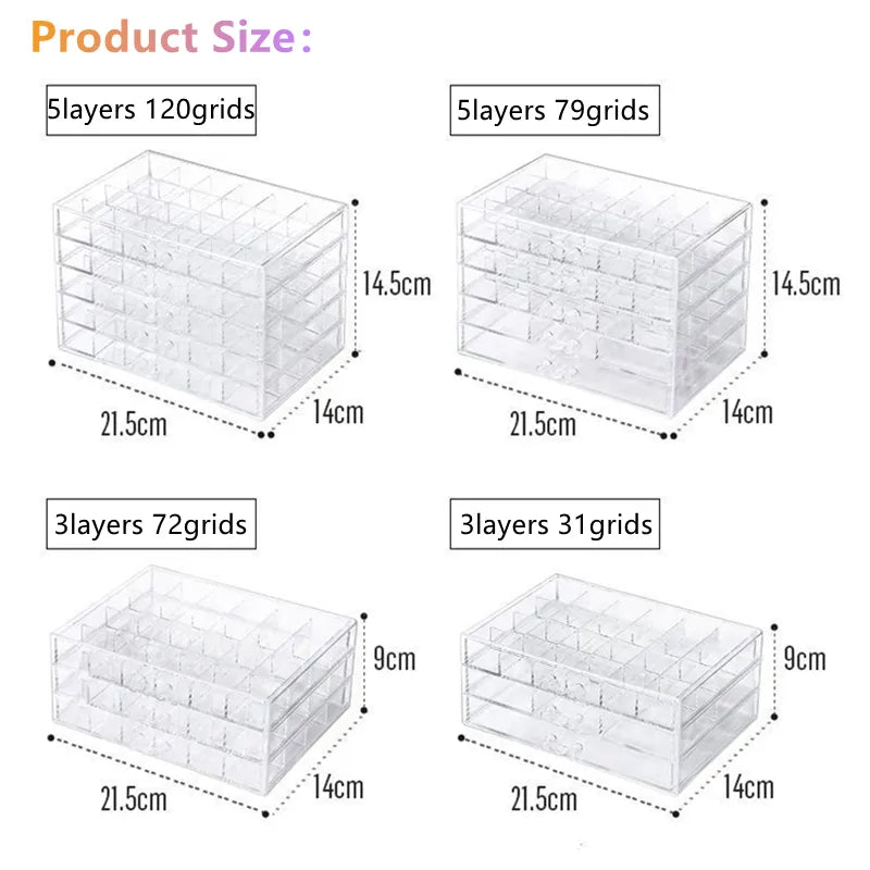 Acrylic Jewelry Organizer - ÉclatMystique