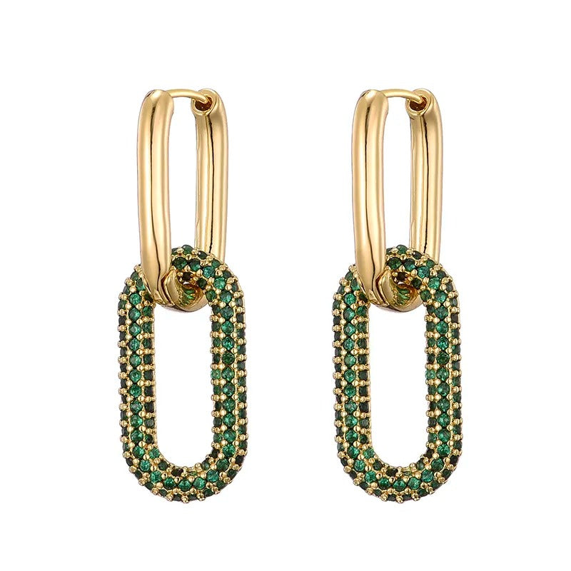 Oval Earrings - ÉclatMystique