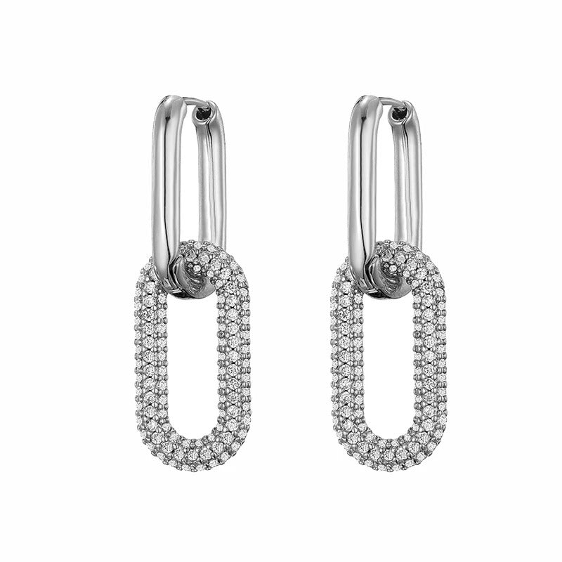 Oval Earrings - ÉclatMystique