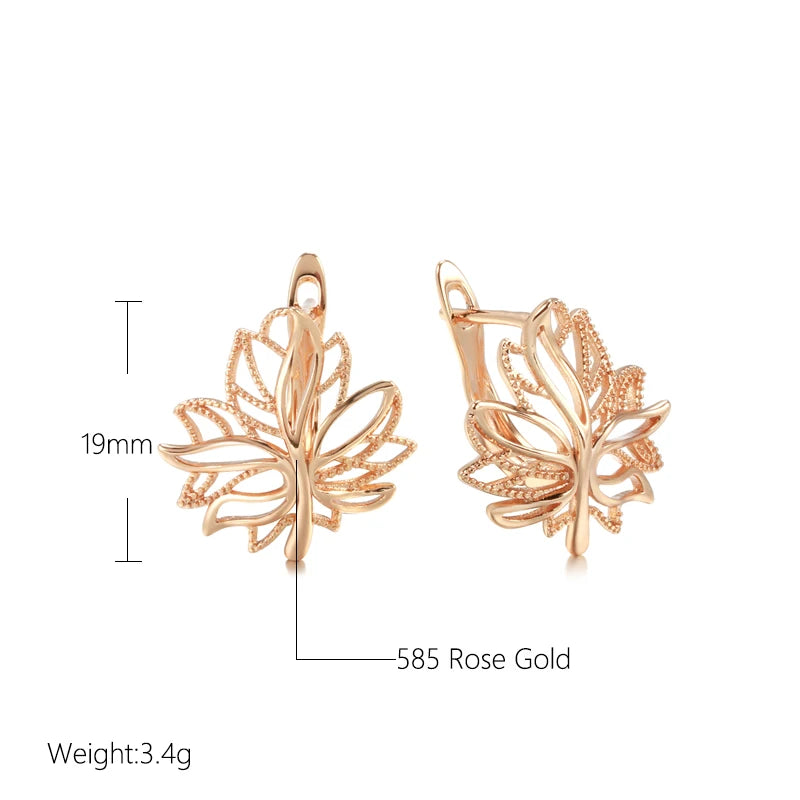 Maple Leaf Earrings - ÉclatMystique