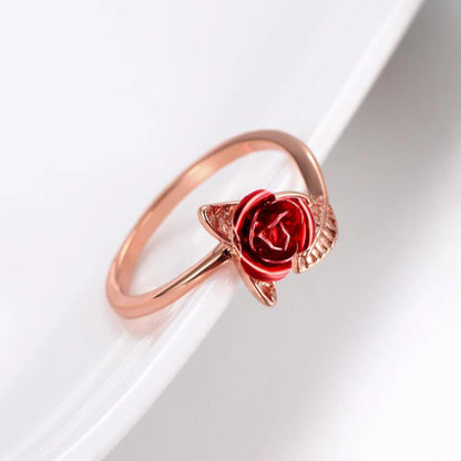 Red Rose Ring - ÉclatMystique