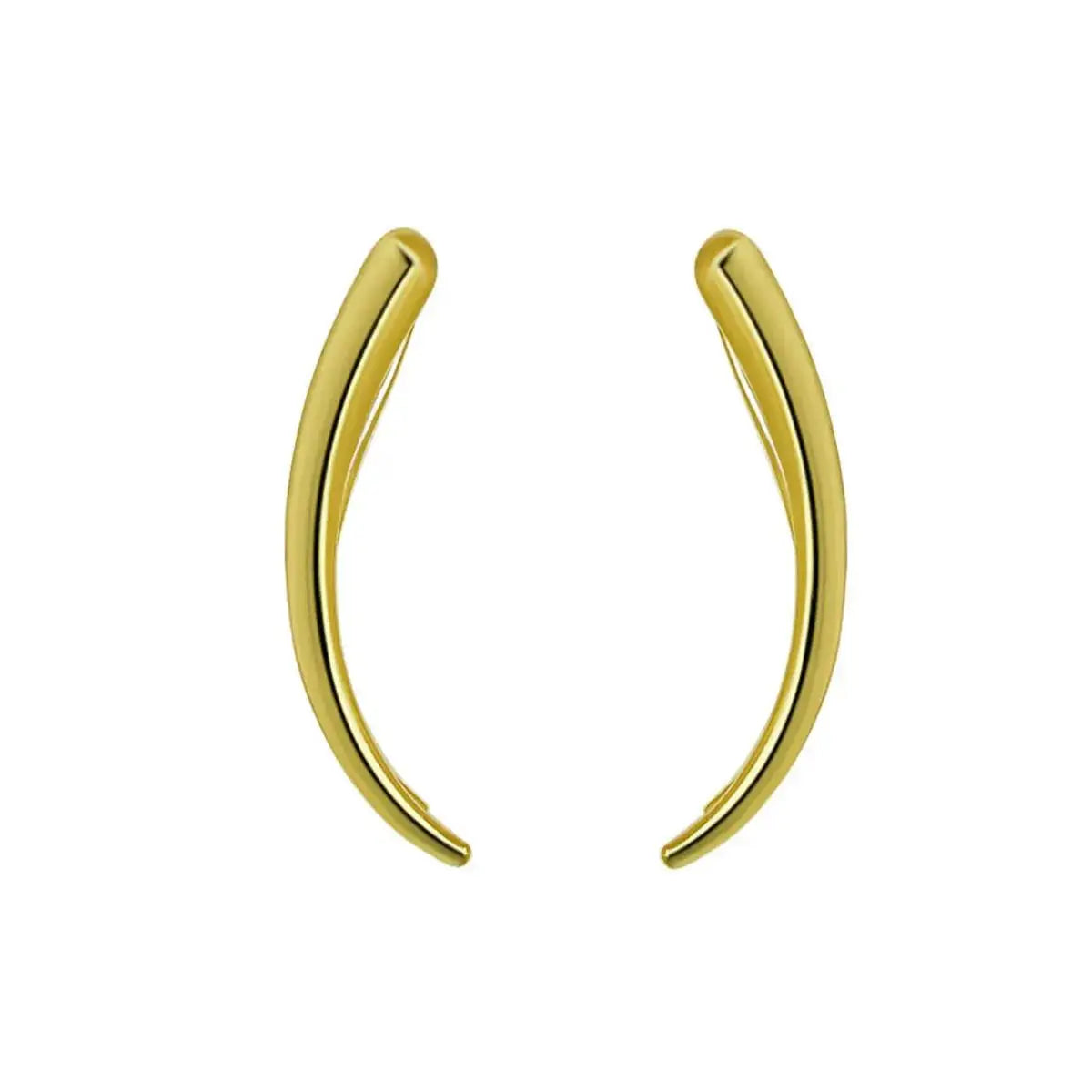 Curved Earrings - ÉclatMystique
