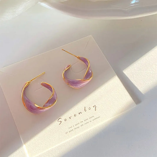 Lavender Earrings - ÉclatMystique