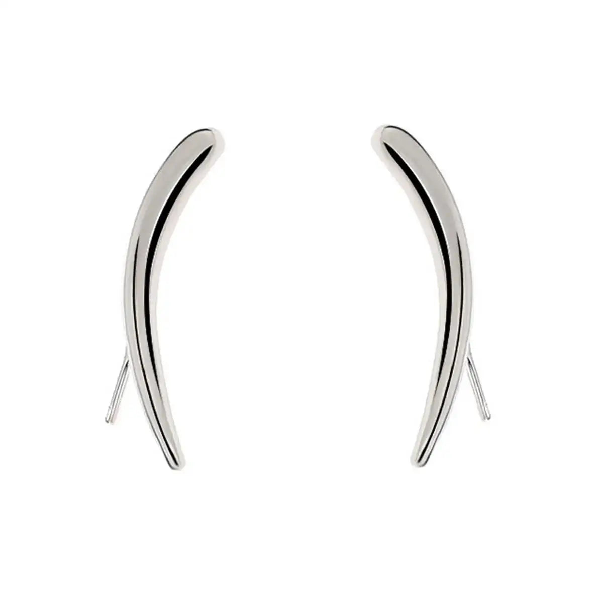Curved Earrings - ÉclatMystique
