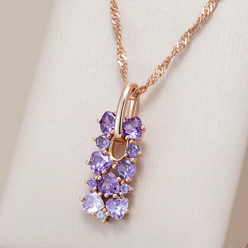 Crystal Flower Necklace - ÉclatMystique